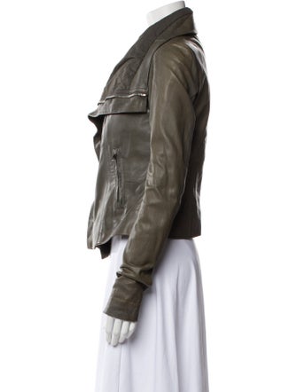 Rick Owens 2010's Leather Biker Jacket