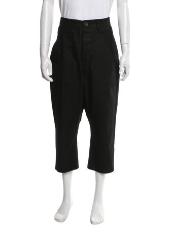 Rick Owens Flat Front Shorts