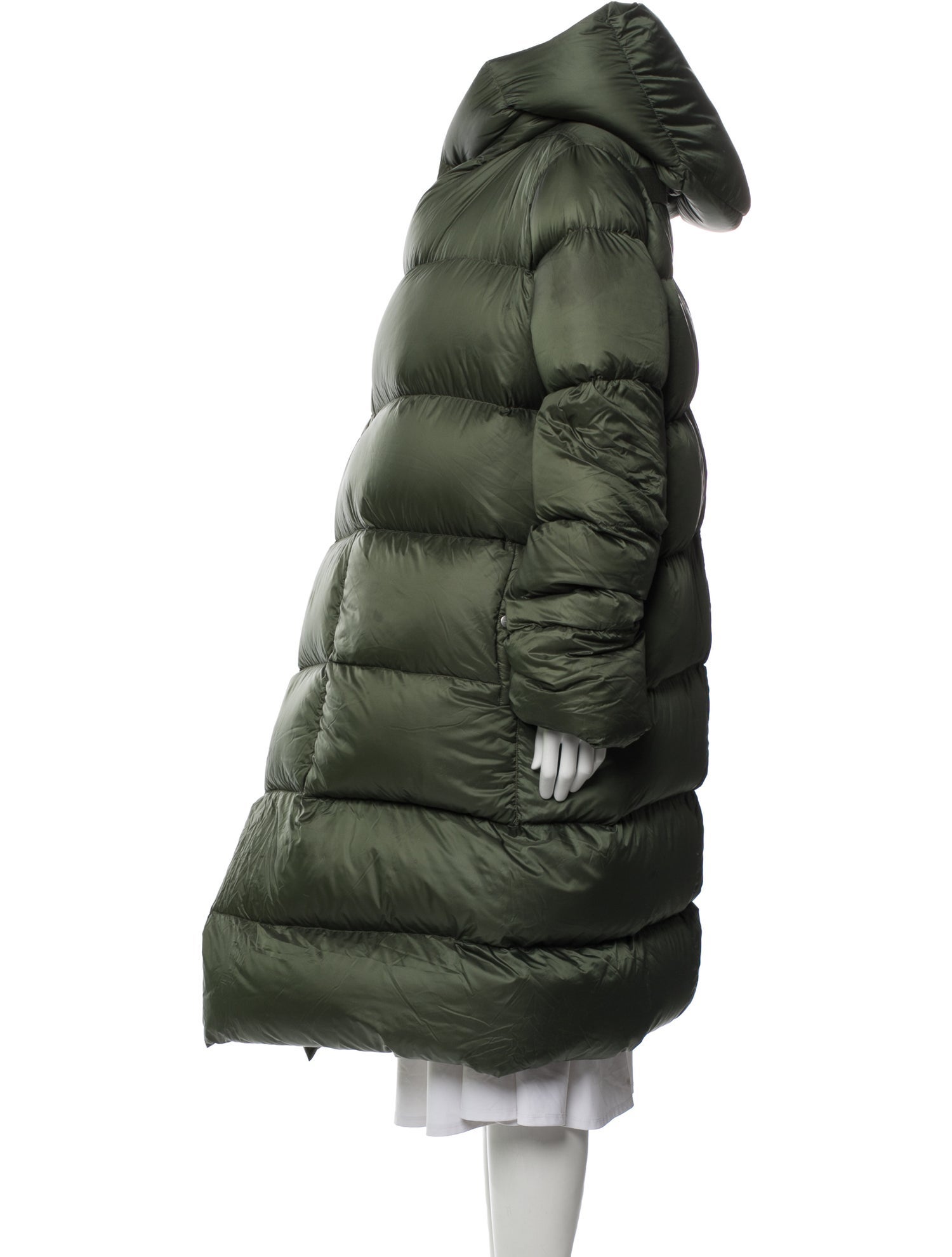 Rick Owens Nylon Down Coat