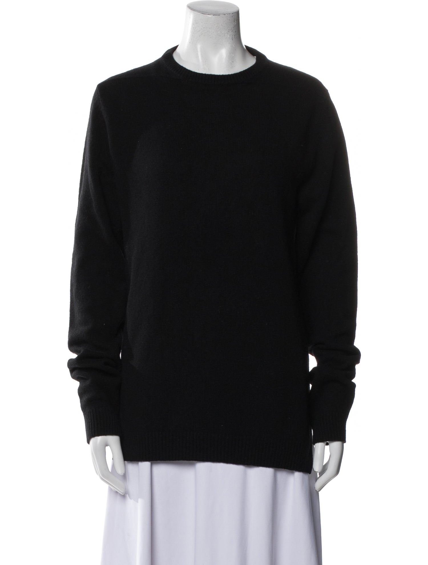 Rick Owens Cashmere Crew Neck Sweater