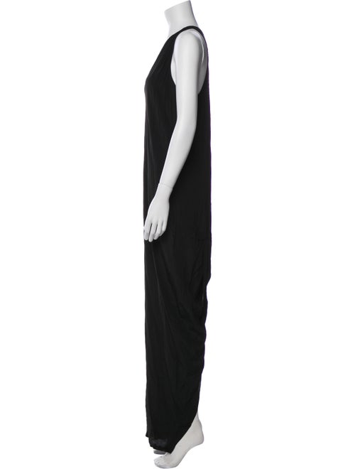 Rick Owens V-Neck Long Dress