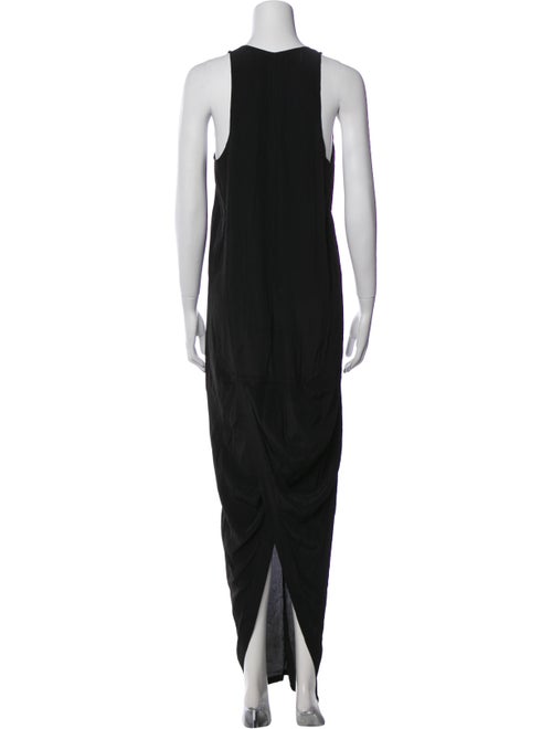 Rick Owens V-Neck Long Dress