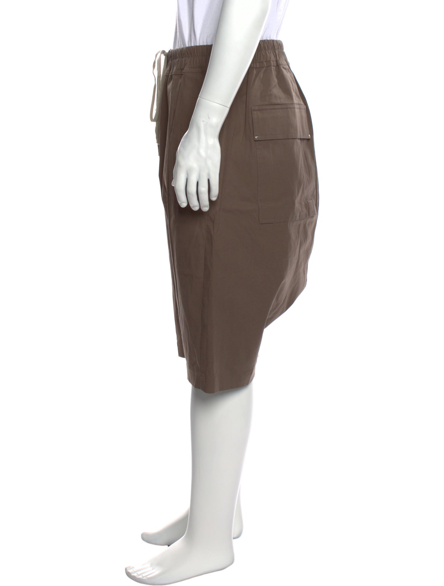 Rick Owens Flat Front Shorts