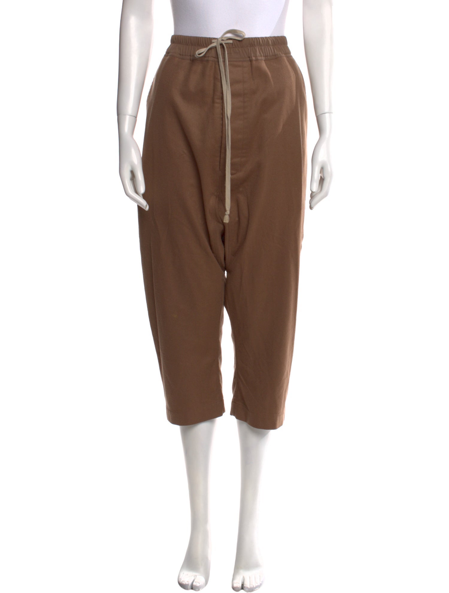Rick Owens Virgin Wool Straight Leg Pants