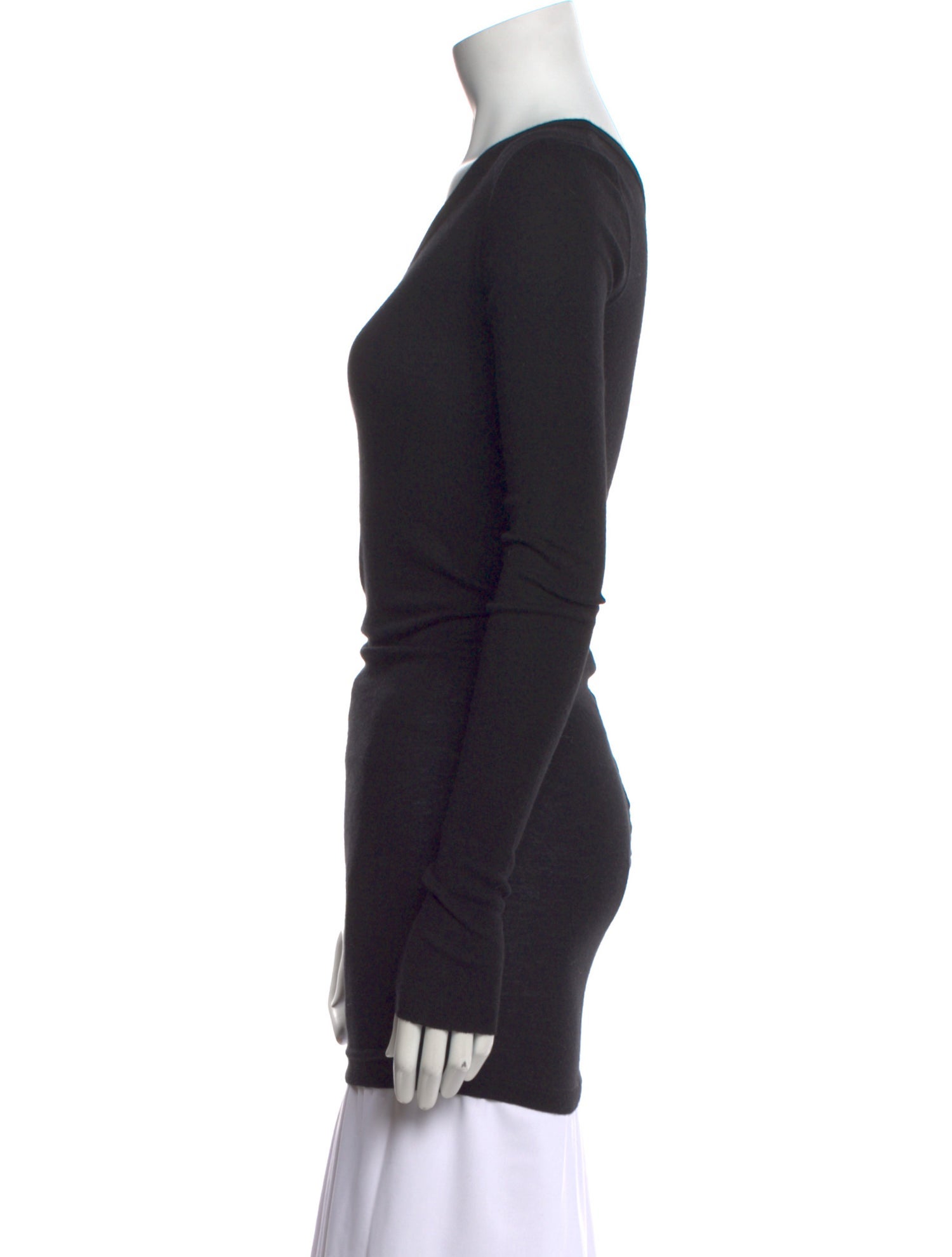 Rick Owens One-Shoulder Long Sleeve Tunic