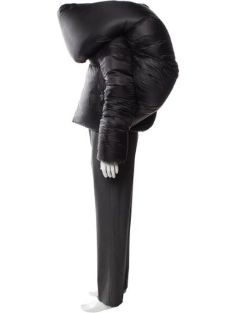 Rick Owens 2022 'Strobe' Knot Puffer Coat