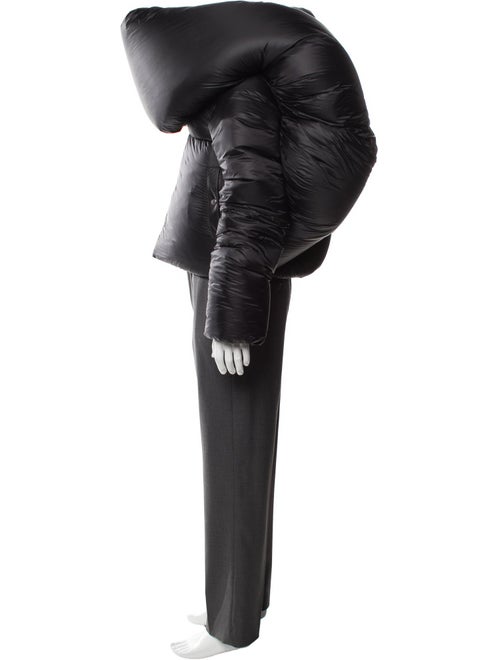 Rick Owens 2022 'Strobe' Knot Puffer Coat