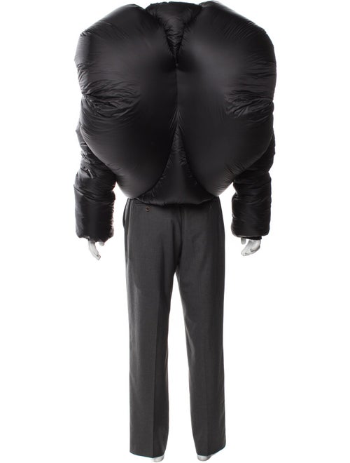 Rick Owens 2022 'Strobe' Knot Puffer Coat