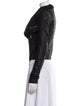 Rick Owens Faux Leather Biker Jacket