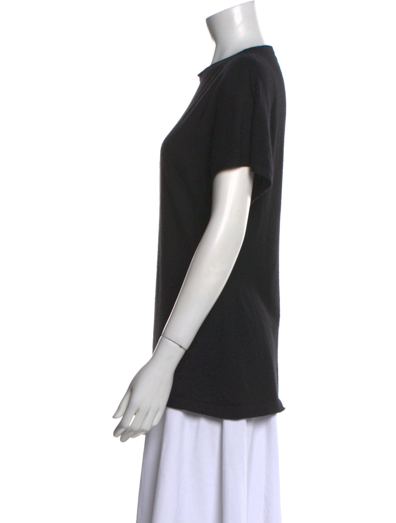 Rick Owens Cashmere Crew Neck Sweater