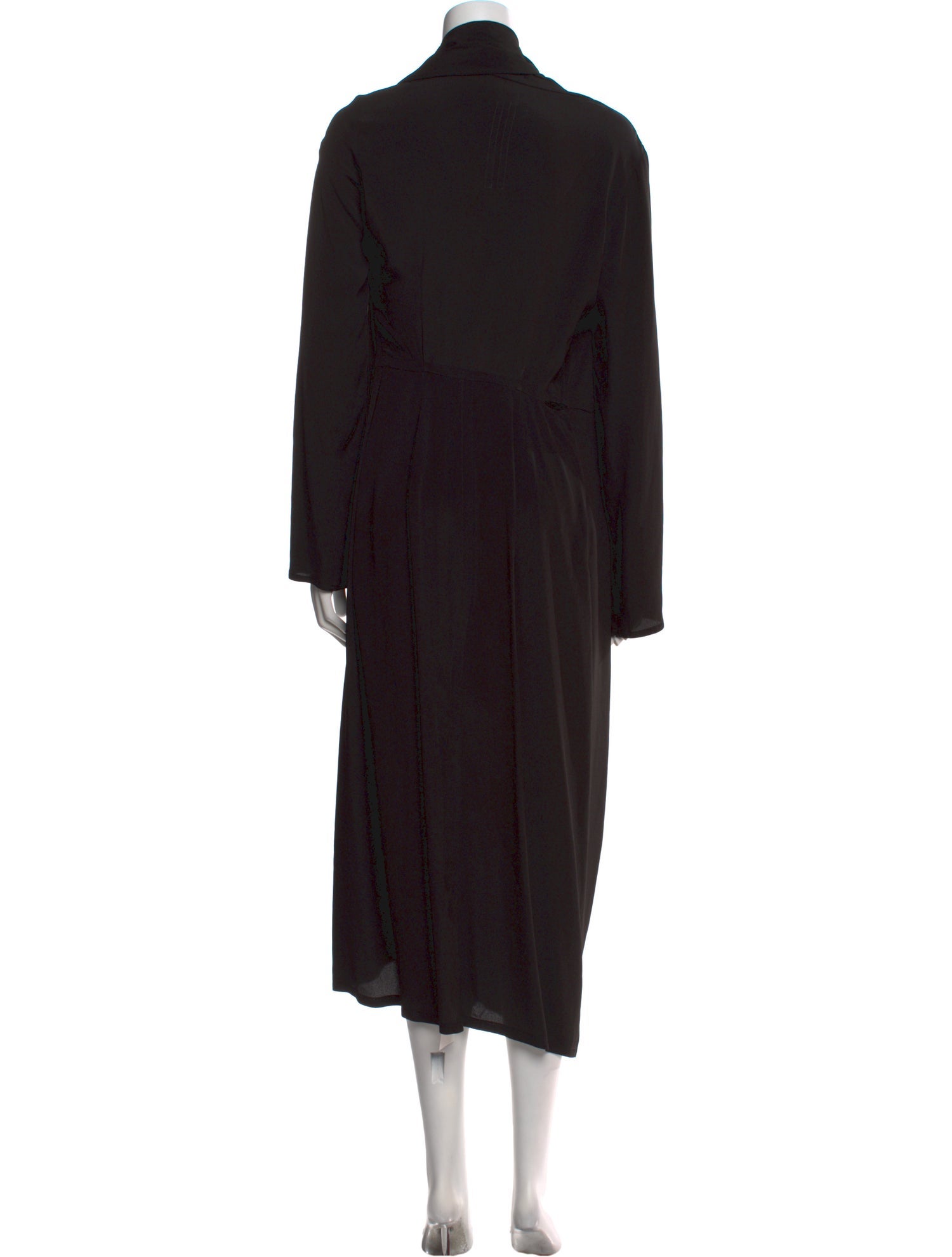 Rick Owens V-Neck Long Dress