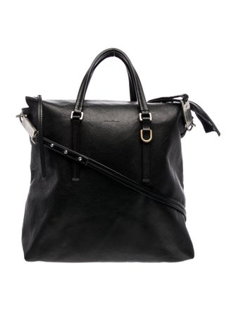 Rick Owens Leather Crossbody Bag