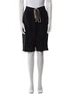 Rick Owens Silk Knee-Length Shorts