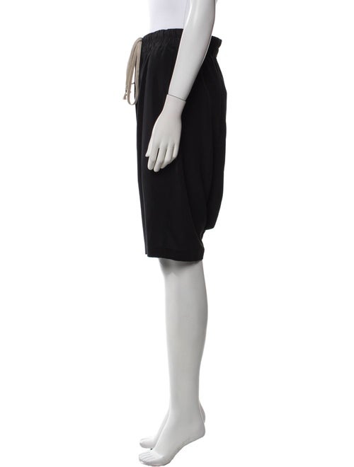 Rick Owens Silk Knee-Length Shorts