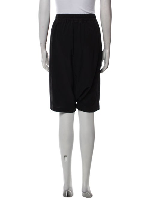 Rick Owens Silk Knee-Length Shorts