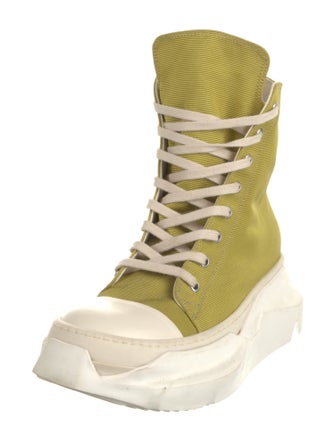 Rick Owens Canvas Sock Sneakers