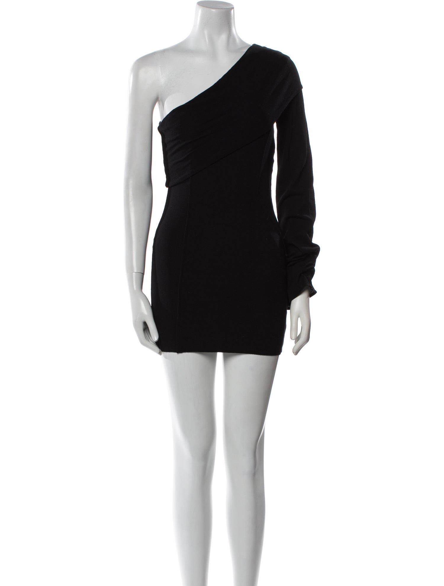 Rick Owens One-Shoulder Mini Dress