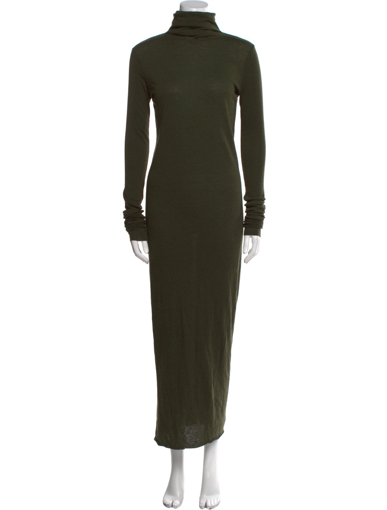 Rick Owens Turtleneck Long Dress