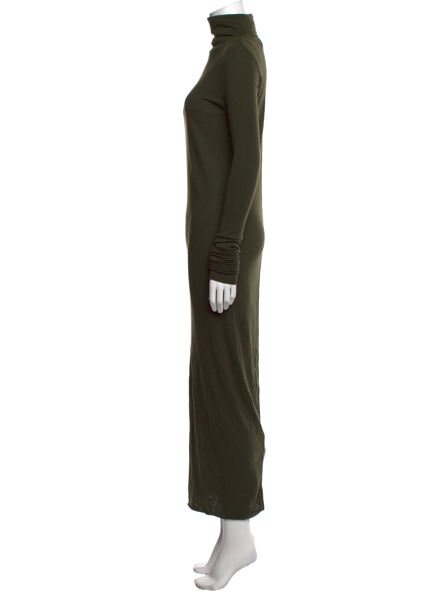 Rick Owens Turtleneck Long Dress