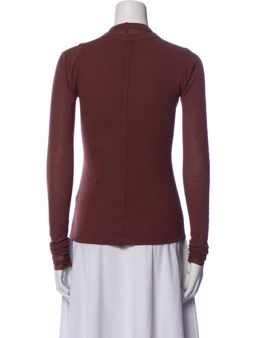 Rick Owens Crew Neck Long Sleeve Top