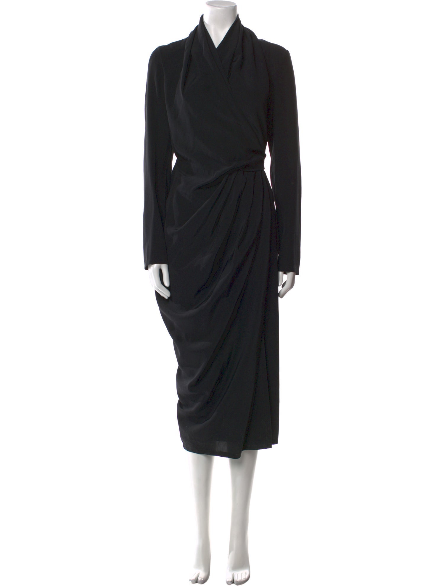 Rick Owens Silk Long Dress