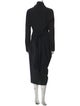 Rick Owens Silk Long Dress