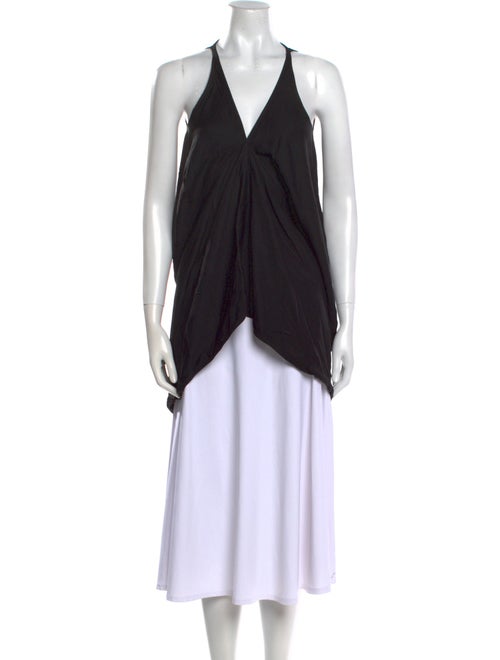 Rick Owens V-Neck Sleeveless Tunic