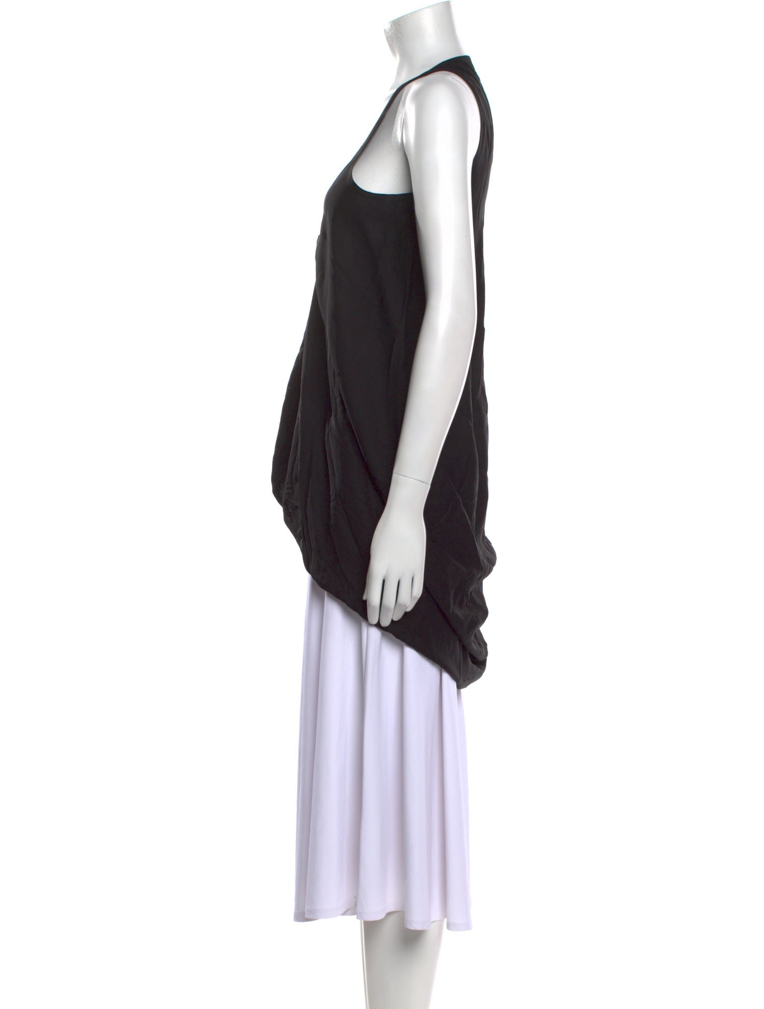 Rick Owens V-Neck Sleeveless Tunic