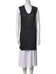 Rick Owens Cowl Neck Sleeveless Tunic