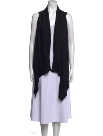 Rick Owens Cashmere Open Front Sweater