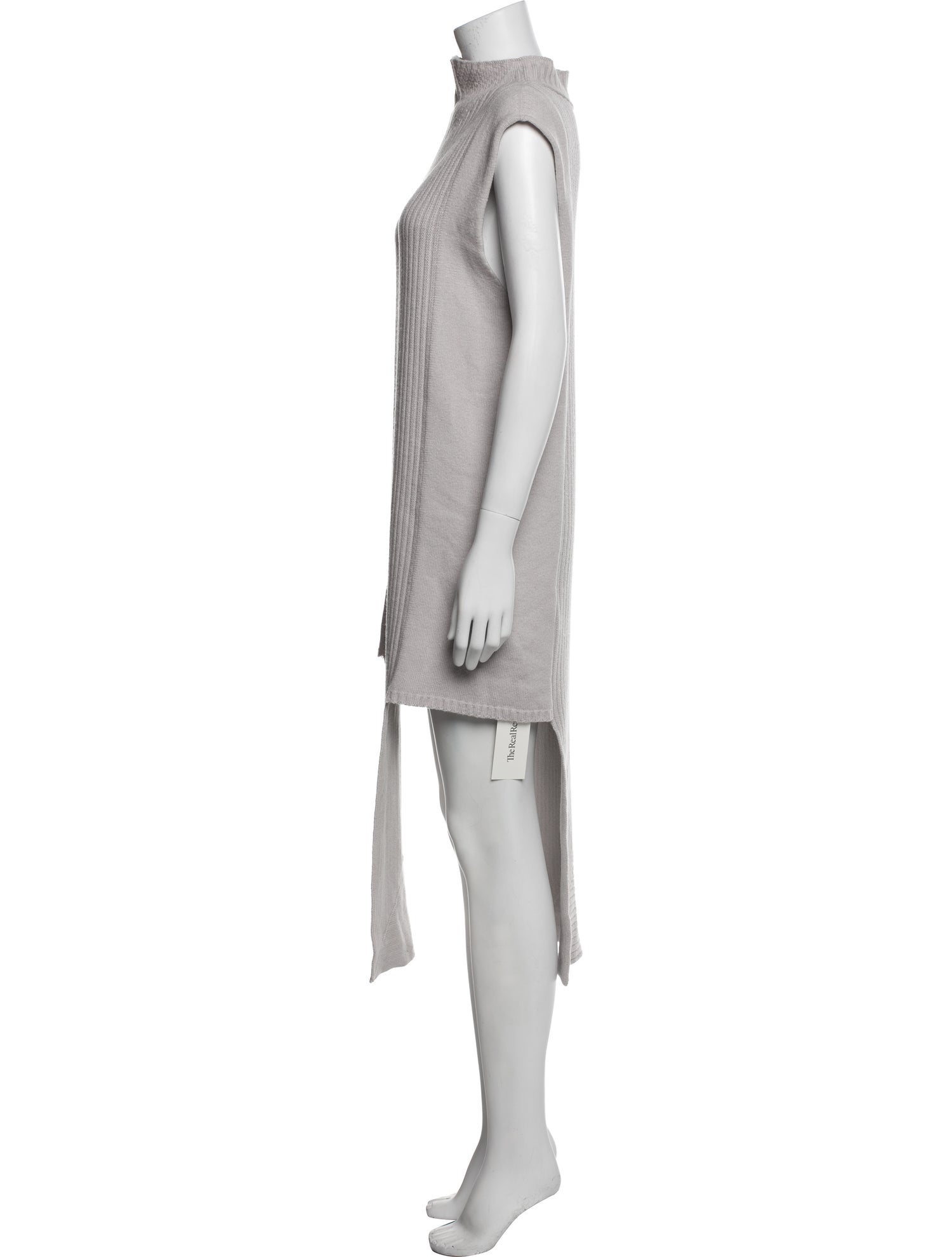Rick Owens Turtleneck Midi Length Dress