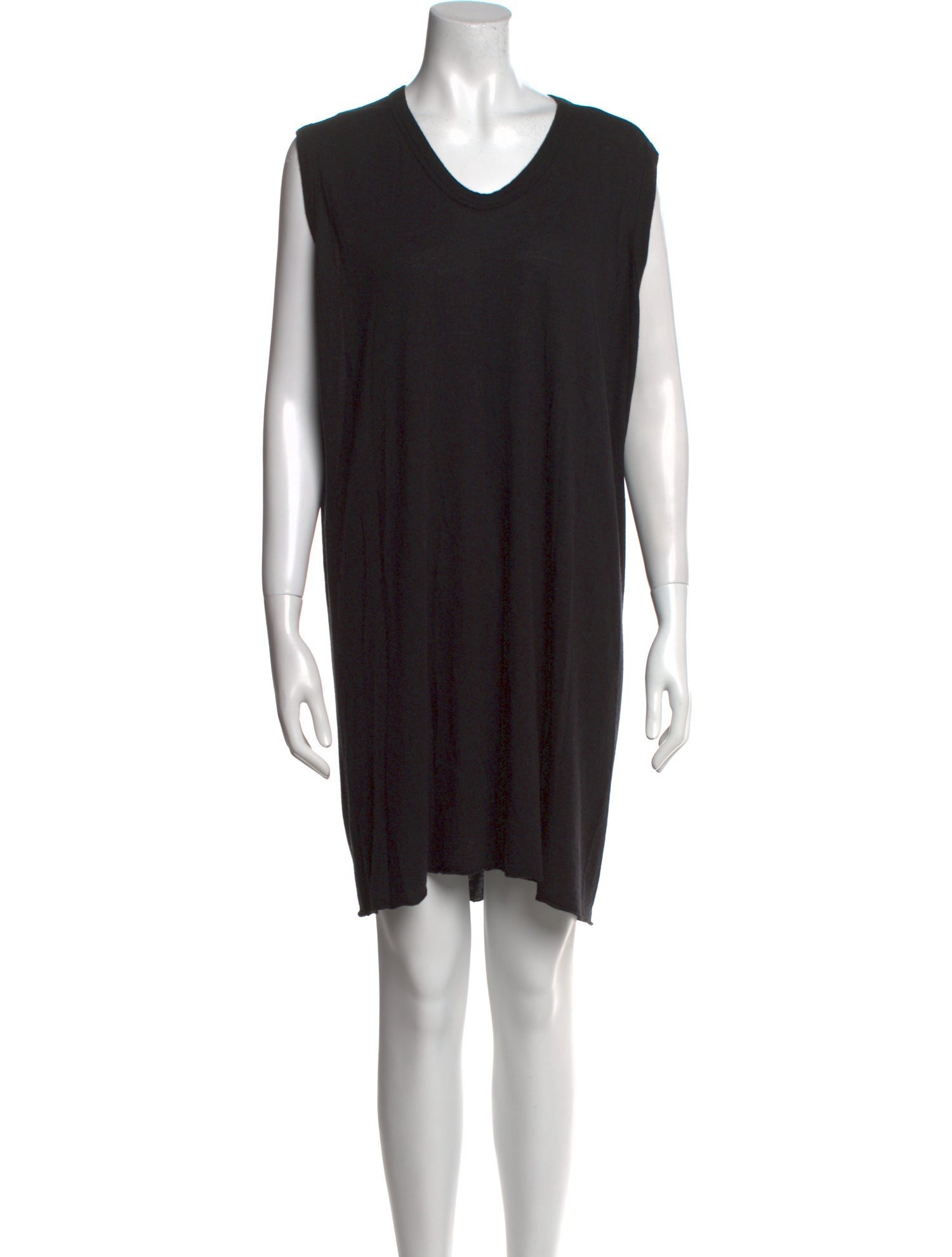 Rick Owens V-Neck Mini Dress