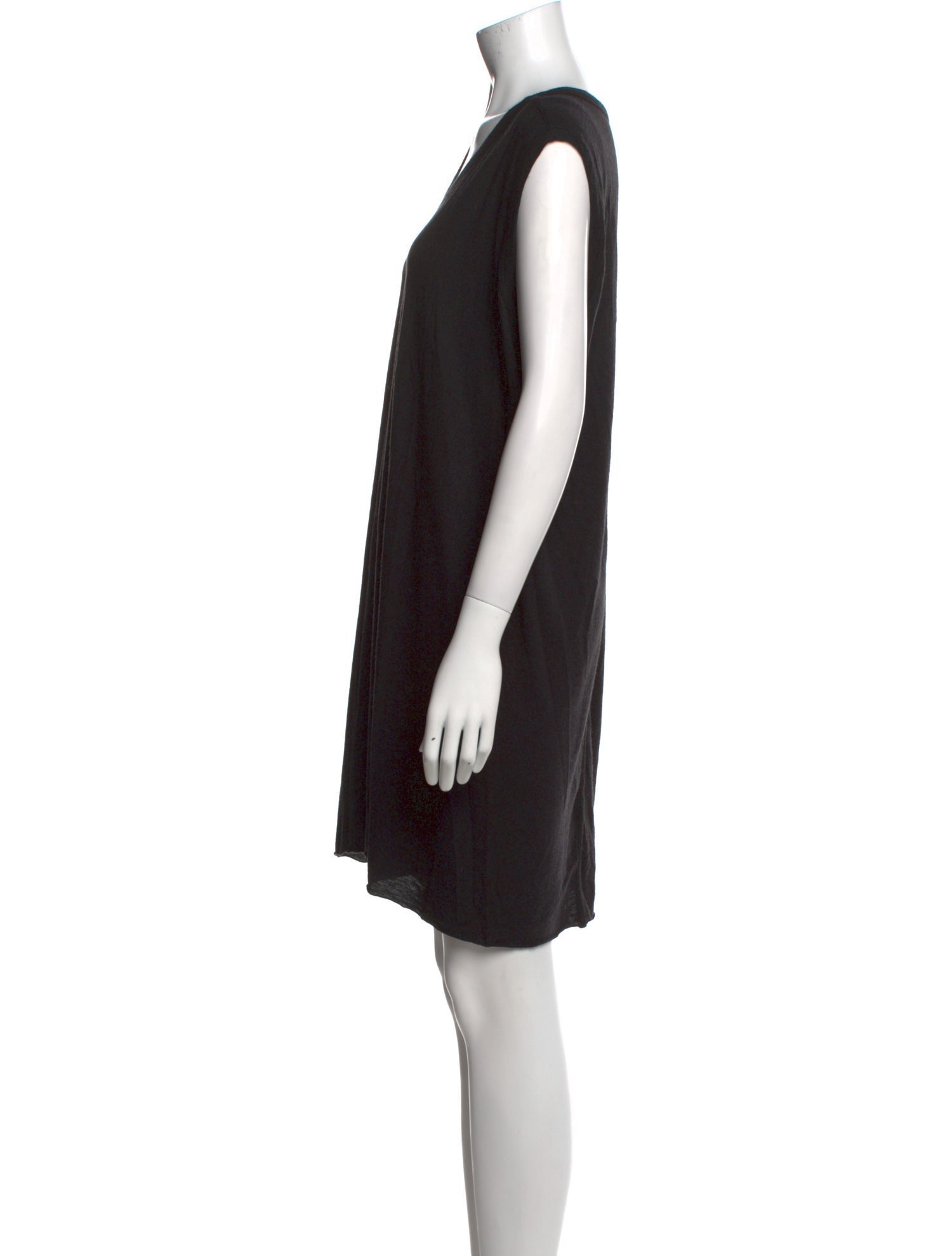 Rick Owens V-Neck Mini Dress