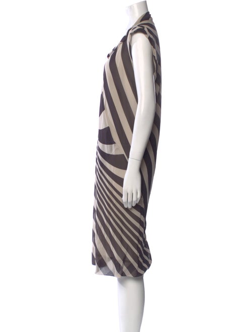 Rick Owens Silk Midi Length Dress