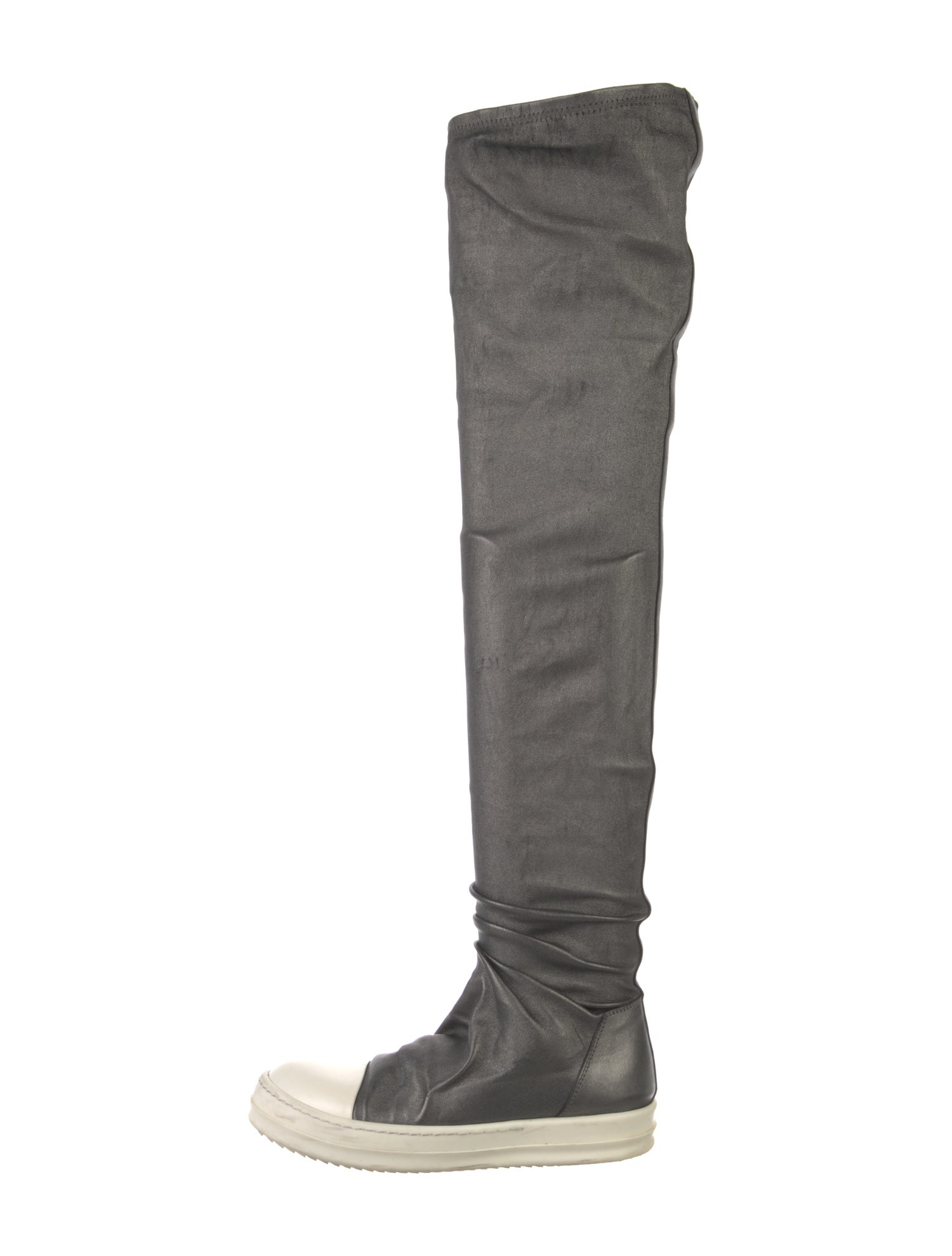 Rick Owens Leather Sock Sneakers