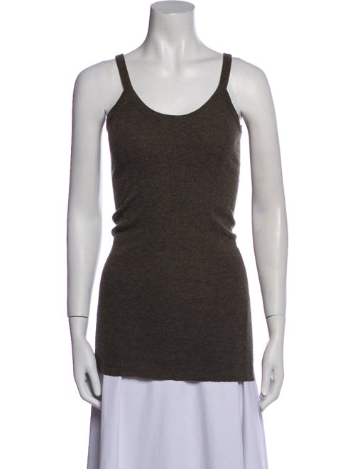 Rick Owens Scoop Neck Sleeveless Top