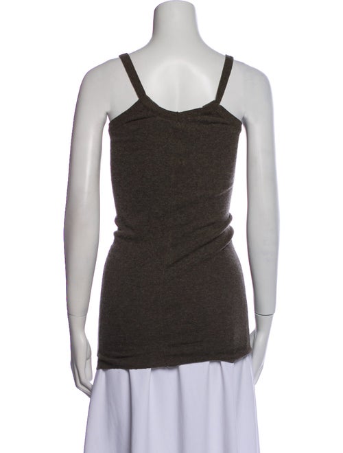 Rick Owens Scoop Neck Sleeveless Top