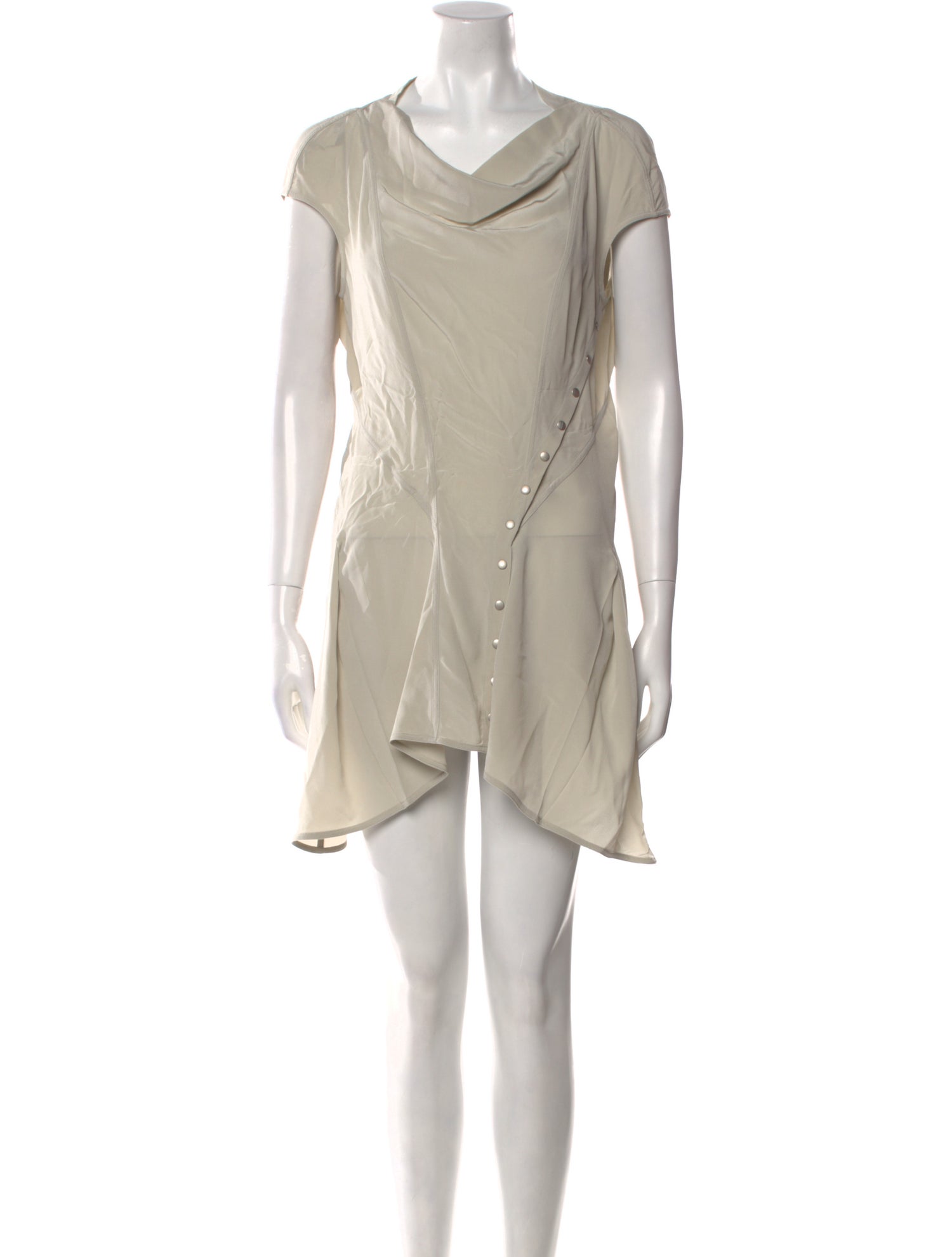 Rick Owens Silk Mini Dress