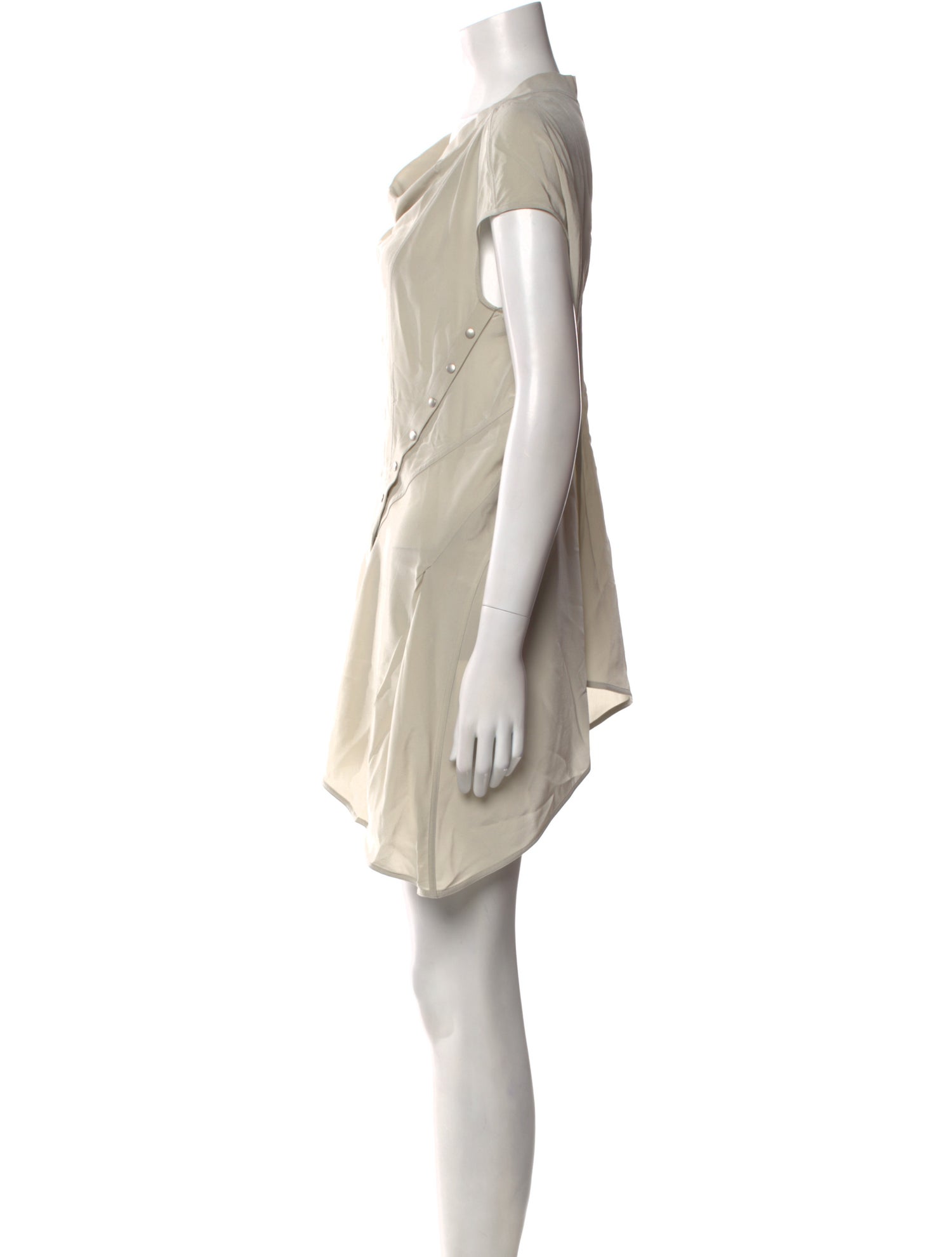 Rick Owens Silk Mini Dress
