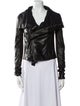 Rick Owens Lamb Leather Biker Jacket