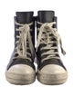 Rick Owens Leather Sneakers