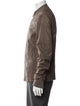 Rick Owens Lamb Leather Bomber Jacket