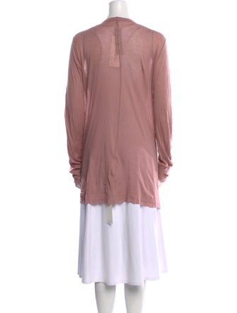 Rick Owens Cowl Neck Long Sleeve Tunic