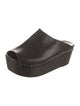 Rick Owens Leather Studded Accents Slides