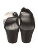 Rick Owens Leather Studded Accents Slides