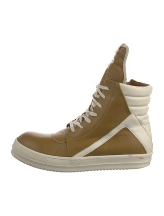 Rick Owens Leather Sneakers