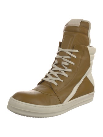 Rick Owens Leather Sneakers