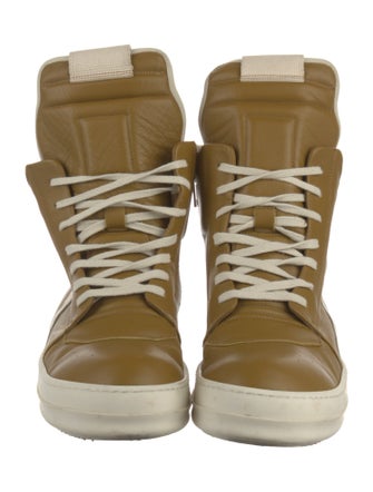 Rick Owens Leather Sneakers