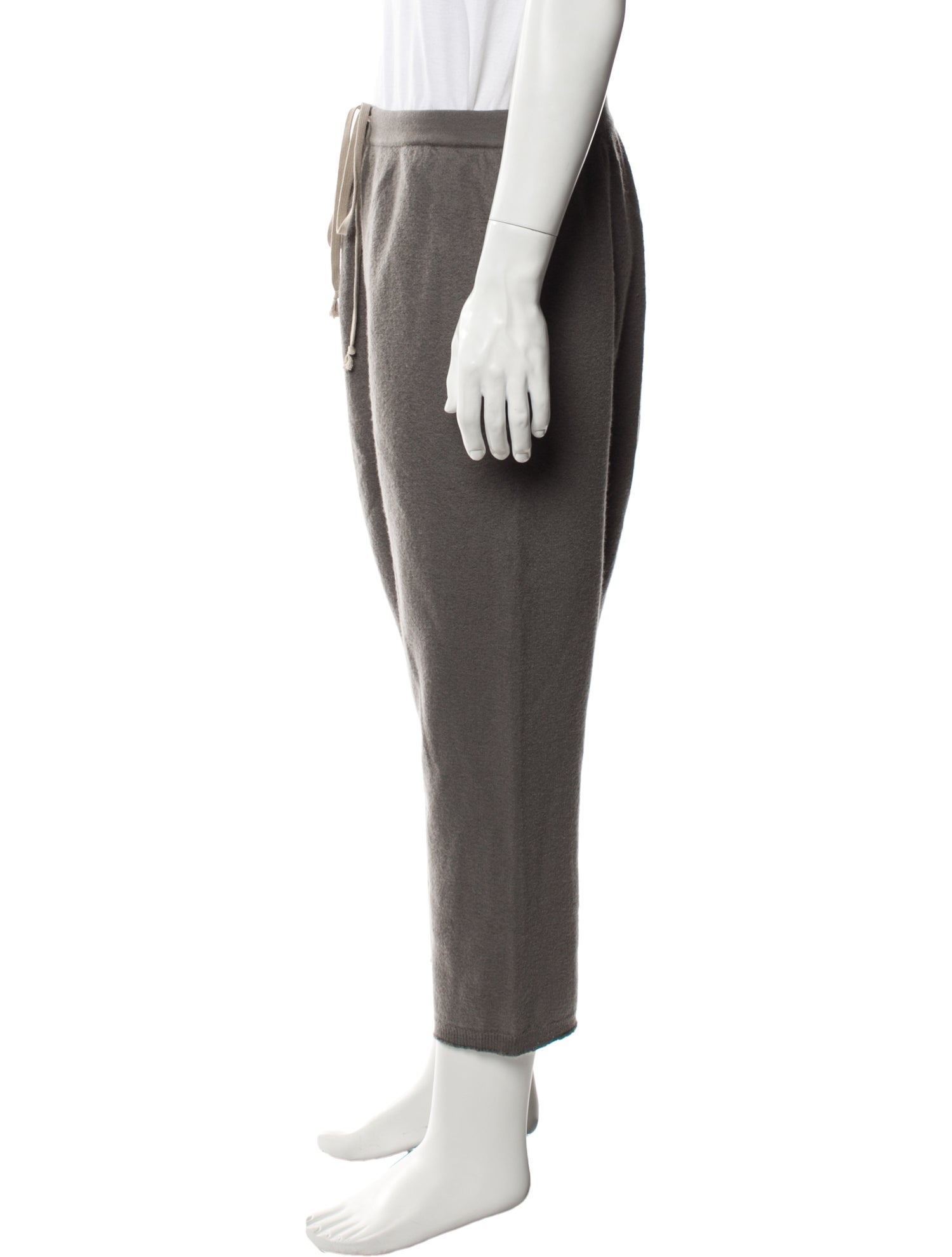 Rick Owens Cashmere Jogger Shorts