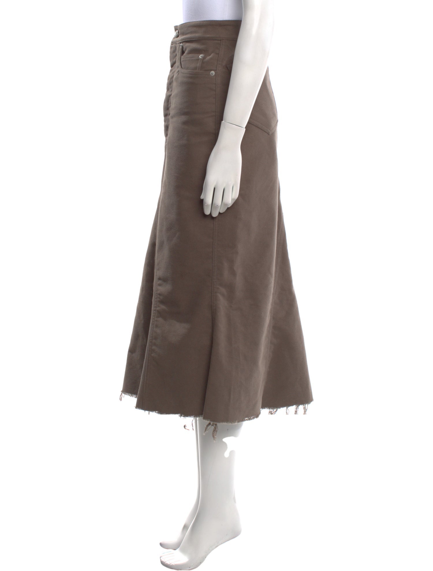 Rick Owens Midi Length Skirt w/ Tags